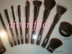 KIRKLAND SIGNATURE 10 Piece Deluxe Prof Make Up Brush Collection w 