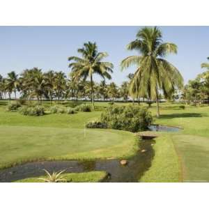  The Garden and Golf Course at the Leela Hotel, Mobor, Goa 