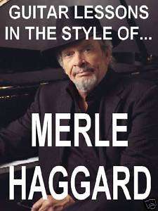 Merle Haggard Style Lead Rhythm Guitar DVD Video Lesson  