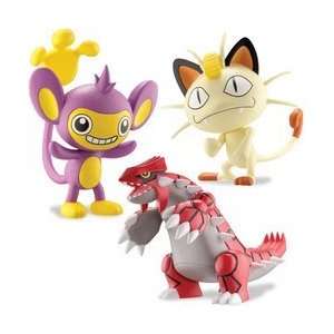    Pokemon Frontier Series 2   Aipom, Meowth and Groudon Toys & Games