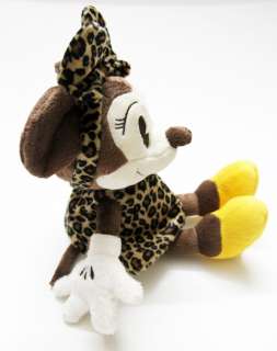12 Mickey & Minnie Mouse Leopard Soft Plush Doll  