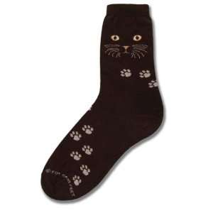 For Bare Feet Black Cat Eyes Socks