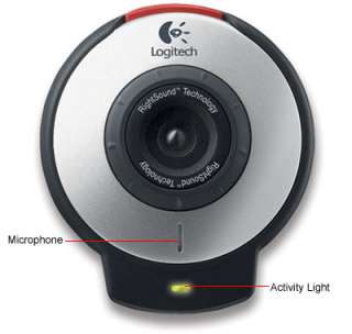Logitech Quickam for Laptops Webcam   Web Cam, Camera, Video, Built in 