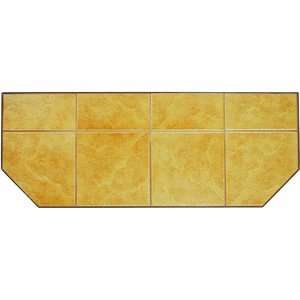  Hearth Pad Fireplace Stove Board Extension 48 x 18 Inch 