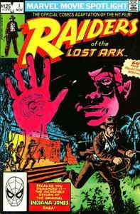 Marvel Movie Spotlight: Raiders of Lost Ark #1 VF/NM INDIANA JONES 