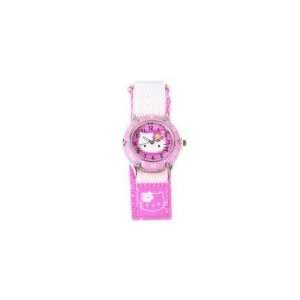  Cute Hello Kitty Nylon Strap Wrist Watch Pink Everything 