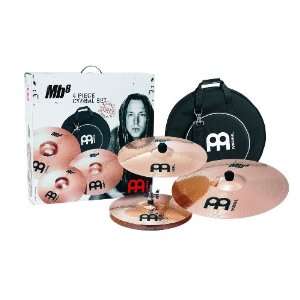  Meinl Mb8 Heavy Cymbal Set   14 Inch Hi Hats, 18 Inch 