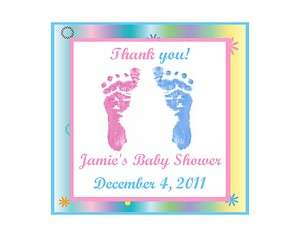   or Girl Neutral Personalized Baby Shower Thank You Magnet Favor  