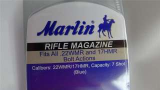 Marlin Bolt Action .22WMR 22 Magnum 17 HMR Rifle Magazine 7rd Gun Clip 
