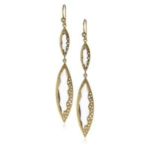 MELINDA MARIA Sassy Collection Clear Sassy Marquis Earring