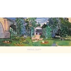   Joinville   Artist Raoul Dufy  Poster Size 16 X 33