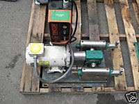 LEESON DC MOTOR & DEFOAMER PUMP WITH VARIABLE SPEED DC  