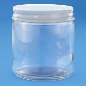   16 oz. Straight Sided Glass Jars with Metal Lid