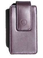 Purple Lavender Case Pouch For Motorola RAZR Cell Phone  