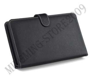 Leather Case W/ USB Wired keyboard F 7 Tablet PC 1416  