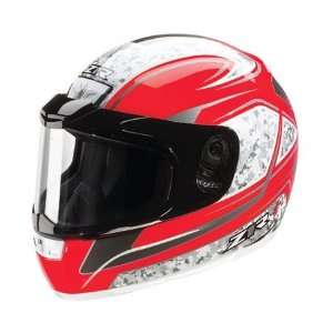  Z1R Phantom Sno Tron Snow Helmet Large  Red Automotive