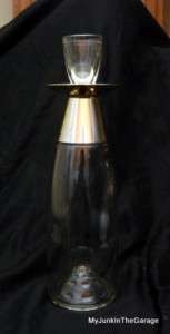 Old Fitzgerald Candlelight Whiskey Liquor Decanter  