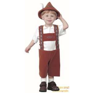   Toddler Boy Octoberfest Lederhosen Costume (12 24M): Toys & Games