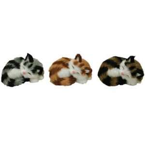  Cat Figure with Realistic Fake Fur, 12 pc: Home & Kitchen