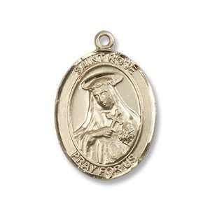 St. Rose Of Lima Patron Saints Gold Filled St. Rose of Lima Pendant 