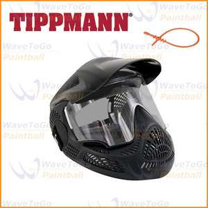 Tippmann TP420 Performance Paintball Goggle Mask Black  