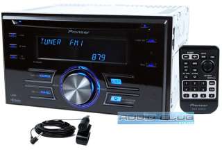 PIONEER FH P8000BT DOUBLE DIN IN DASH CD  USB IPOD PLAYER CAR AUDIO 