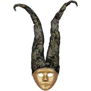  Long Jester Hat Mardi Gras Mask [Apparel] 