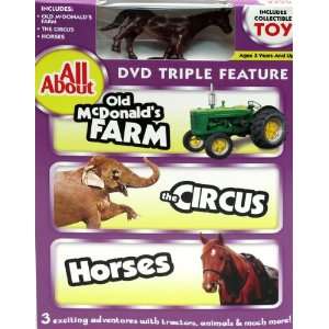   McDonalds Farm Circus Horses DVD with Collectible Toy Toys & Games