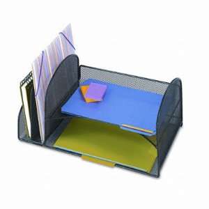  Safco Onyx Mesh Desk Organizer with Two Vertical/Two 