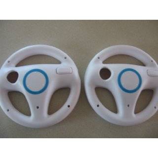  Lot Twin Racing Steering Driving Wheel for Nintendo Wii Mario Kart 