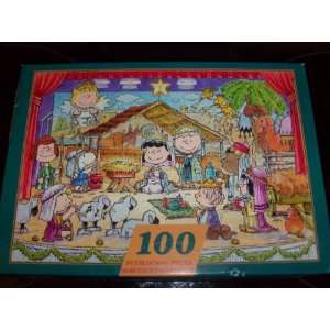  Peanuts Nativity Scene 100 Piece Jigsaw Puzzle Toys 