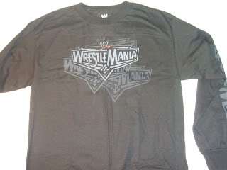 Wrestlemania 22 Long Sleeve WWE Wrestling T shirt SMALL  