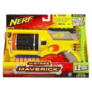  Nerf N   Strike Maverick Dart Blaster   Double Your Darts 