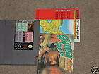 SHINGEN THE RULER NES NINTENDO GAME W/MANUAL AND MAP