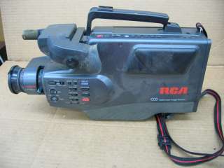 RCA CC391 VHS Camcorder Autofocus 6x Video Zoom Lens  