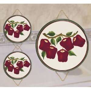 New Apples Stove Burner Covers 