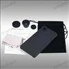 Carry Detachable Fisheye Lens with Back hard case for iPhone 4 4S 4G 