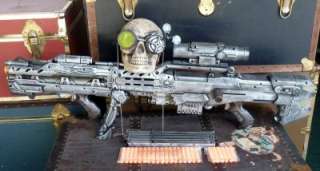   shot gun NERF LONGSHOT CS 6 Zombie HALO Soft Darts Toy rifle+ GOGGLES