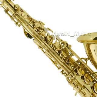 Mendini Gold Alto Saxophone Sax +CareKit+Tuner  