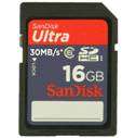   SDHC Class 6 UHS I 30MB/s 16GB Brand New Genuine SD Memory Card  