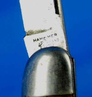 1930s Vintage Old Folding Pocket Knife Hammer Brand 3.5 Blade  