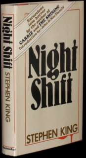 STEPHEN KING   Night Shift   SIGNED 1ST EDITION  