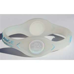  Power Balance Wristband CLEAR / BLUE XTRA SMALL: Health 