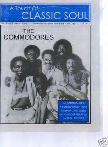 CLASSIC SOUL NEWSPAPER  THE COMMODORES UNDISPUTED TRUTH  