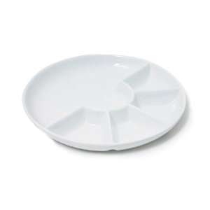  Swissmar Porcelain Fondue or Raclette Plates   White (4 