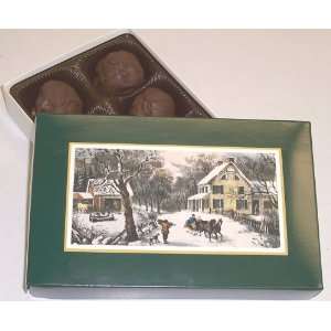 Scotts Cakes Raspberry Fudge Truffles 1/2 lb. Homestead Box  