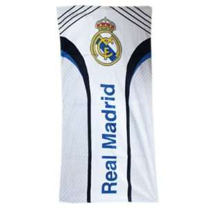  Real Madrid FC. Beach Towel   White