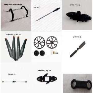   parts for Set For The Double Horse 9050 Gyro Helicopter Toys & Games