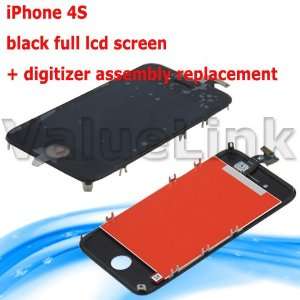 Iphone 4s Black Replacement Part   LCD Screen and Digitizer Assembly