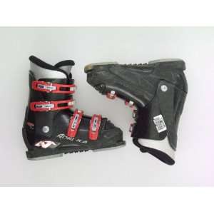  Used Nordica GPTJ Black 4 Buckle Ski Boots Kids Size 4.5 